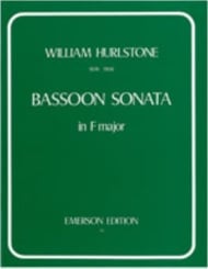 SONATA IN F MAJOR Import BASSOON SOLO cover